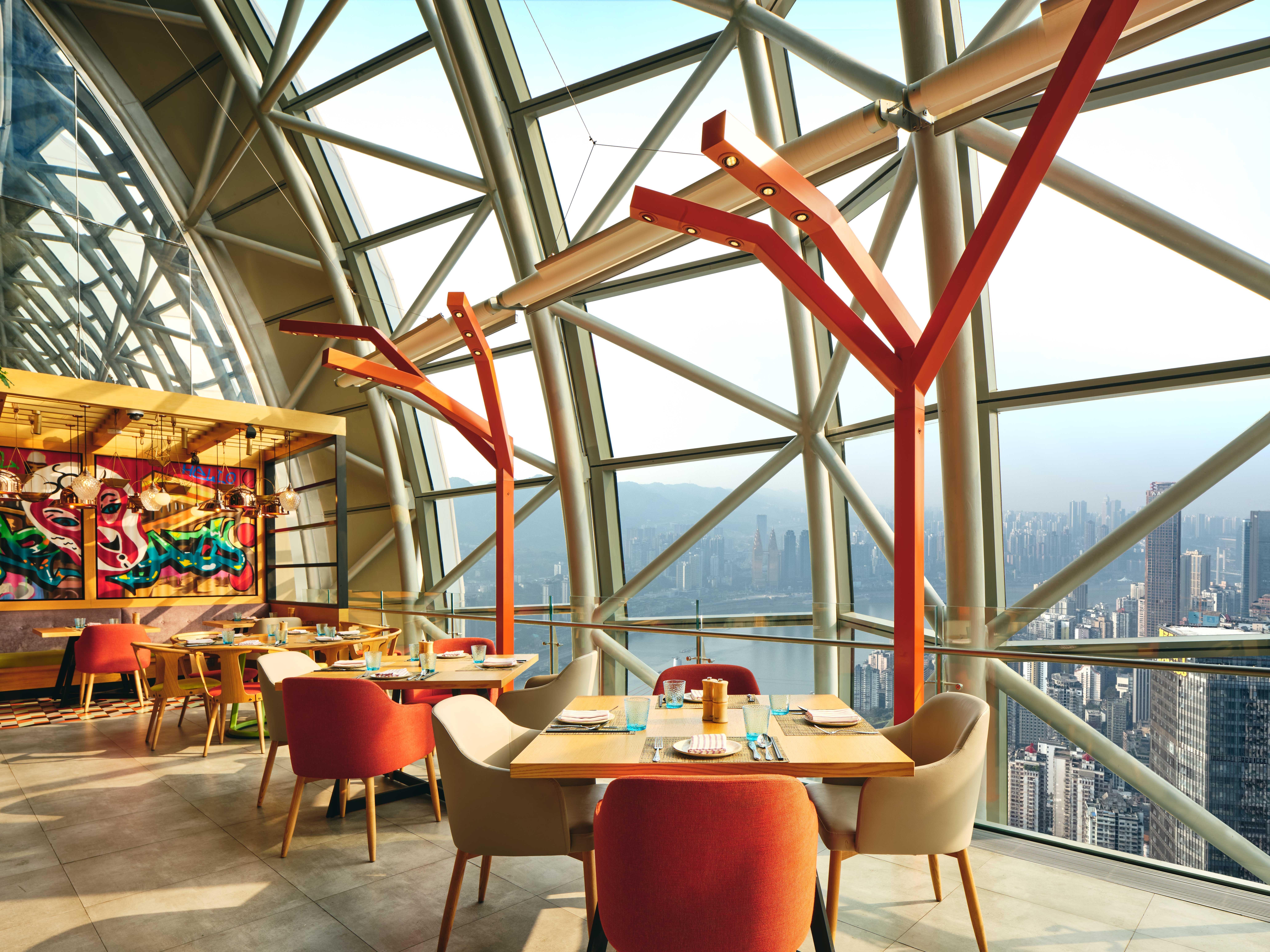 Intercontinental Chongqing Raffles City By Ihg Buitenkant foto